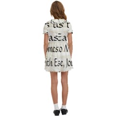 Kids  Sweet Collar Dress 