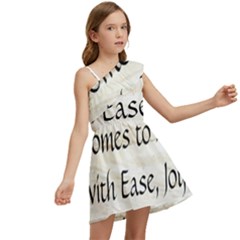 Kids  One Shoulder Party Dress 