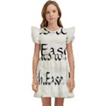 All of Life Come to Me with Ease Joy And Glory 1 Kids  Winged Sleeve Dress