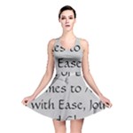 All of Life Come to Me with Ease Joy And Glory 2 Reversible Skater Dress