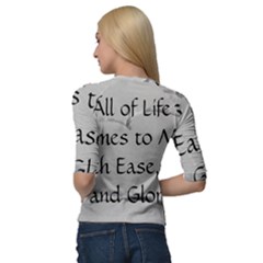 Quarter Sleeve Raglan T-Shirt 