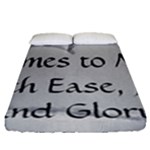All of Life Come to Me with Ease Joy And Glory 2 Fitted Sheet (Queen Size)