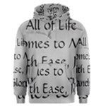 All of Life Come to Me with Ease Joy And Glory 2 Men s Core Hoodie