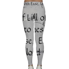 Classic Yoga Leggings Back Classic Yoga Leggings Back