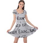All of Life Come to Me with Ease Joy And Glory 2 Cap Sleeve Dress