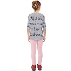 Kids  Quarter Sleeve Raglan T-Shirt 