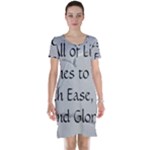All of Life Come to Me with Ease Joy And Glory 2 Short Sleeve Nightdress