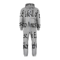 Hooded Jumpsuit (Kids) 