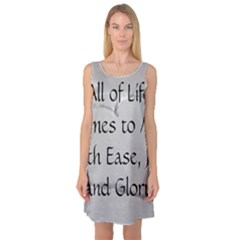Sleeveless Satin Nightdress 