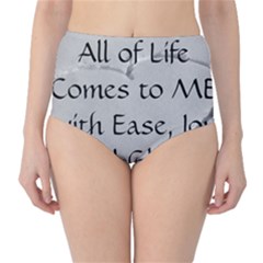 Classic High-Waist Bikini Bottoms 