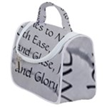 All of Life Come to Me with Ease Joy And Glory 2 Satchel Handbag