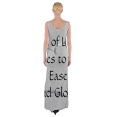 Thigh Split Maxi Dress 