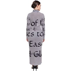 Turtleneck Maxi Dress 