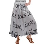 All of Life Come to Me with Ease Joy And Glory 2 Satin Palazzo Pants