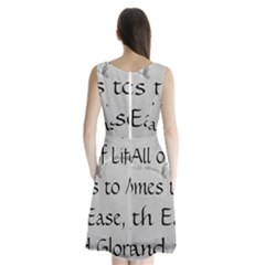 Sleeveless Waist Tie Chiffon Dress 