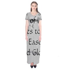Short Sleeve Maxi Dress 
