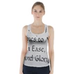 All of Life Come to Me with Ease Joy And Glory 2 Racer Back Sports Top