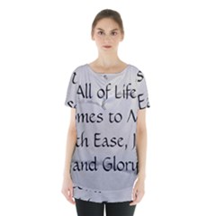 Skirt Hem Sports Top 