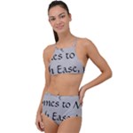 All of Life Come to Me with Ease Joy And Glory 2 High Waist Tankini Set