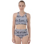 All of Life Come to Me with Ease Joy And Glory 2 Racer Back Bikini Set