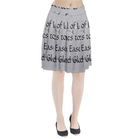 All of Life Come to Me with Ease Joy And Glory 2 Pleated Skirt from ArtsNow.com