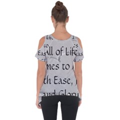 Cut Out Side Drop T-Shirt 