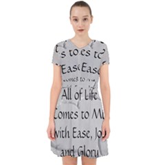 Adorable in Chiffon Dress 