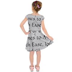 Kids  Short Sleeve Dress 