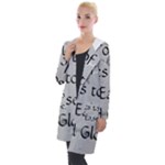 All of Life Come to Me with Ease Joy And Glory 2 Hooded Pocket Cardigan