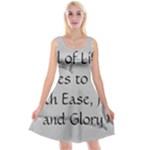 All of Life Come to Me with Ease Joy And Glory 2 Reversible Velvet Sleeveless Dress