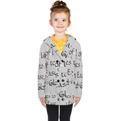 Kids  Double Breasted Button Coat 