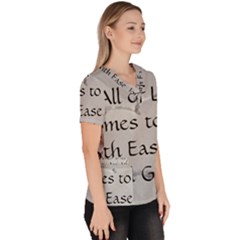 Women s V-Neck Scrub Top 