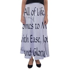 Flared Maxi Skirt 