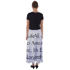Flared Maxi Skirt 
