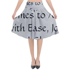 Flared Midi Skirt 