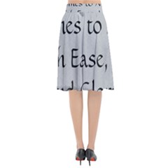 Flared Midi Skirt 