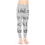 All of Life Come to Me with Ease Joy And Glory 2 Kids  Leggings