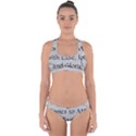 Cross Back Hipster Bikini Set 