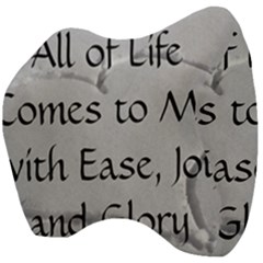 Velour Head Support Cushion 
