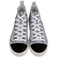 Men s Mid-Top Canvas Sneakers 
