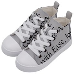 Kids  Mid-Top Canvas Sneakers 