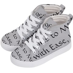 Kids  Hi-Top Skate Sneakers 