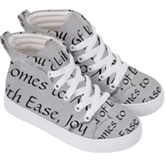 Kids  Hi-Top Skate Sneakers 