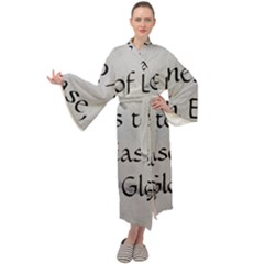 Maxi Velvet Kimono 