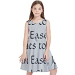 All of Life Come to Me with Ease Joy And Glory 2 Kids  Skater Dress