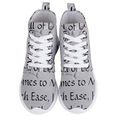 Women s Lightweight High Top Sneakers 