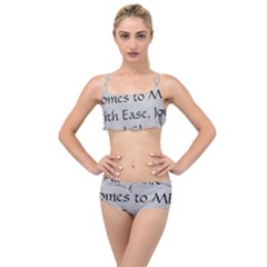 Layered Top Bikini Set 