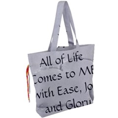 Drawstring Tote Bag 