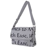 All of Life Come to Me with Ease Joy And Glory 2 Full Print Messenger Bag (S)