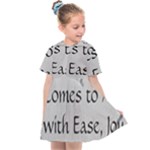 All of Life Come to Me with Ease Joy And Glory 2 Kids  Sailor Dress